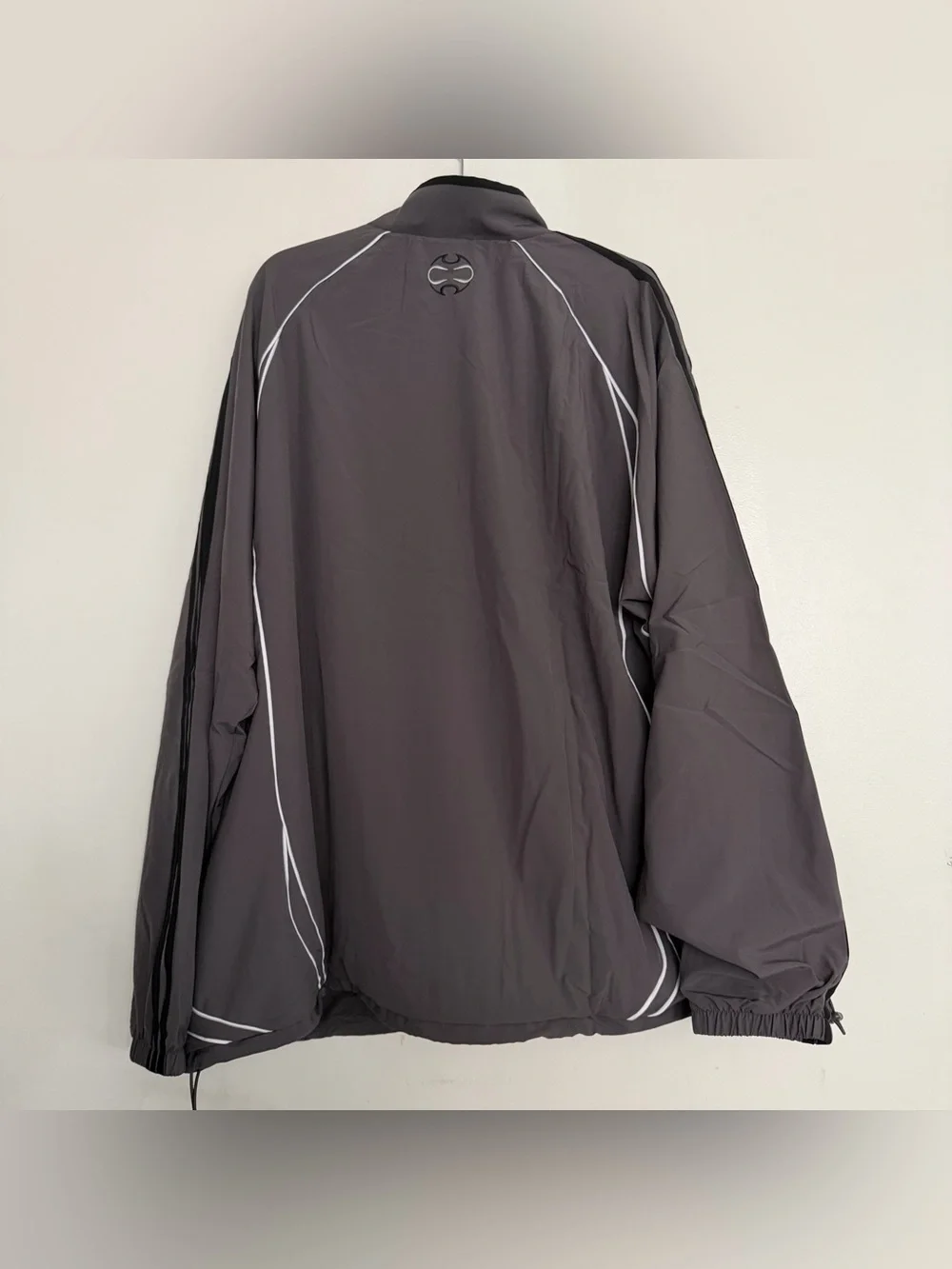 Men’s Adidas Teamgeist Adicolor Funnel Neck Loose Fit Woven Track Top Size 3XL
